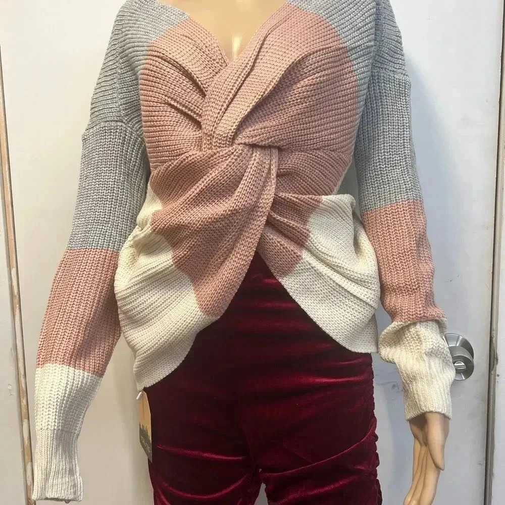 Main strip Multicolor Knit Sweaters - Picture 5 of 9